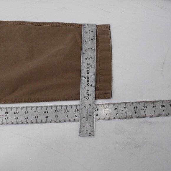 Vintage J crew pants Mens 33 34x29.5 chino flat front casual pockets straight - Picture 11 of 16